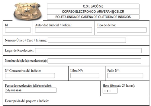 Cadena de custodia
